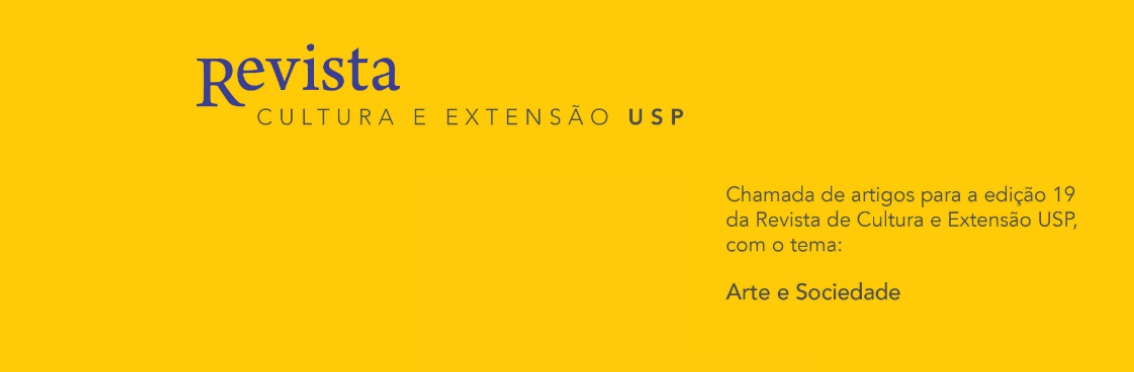 Revista Cultura e Extensão USP seleciona artigos para 19ª edição