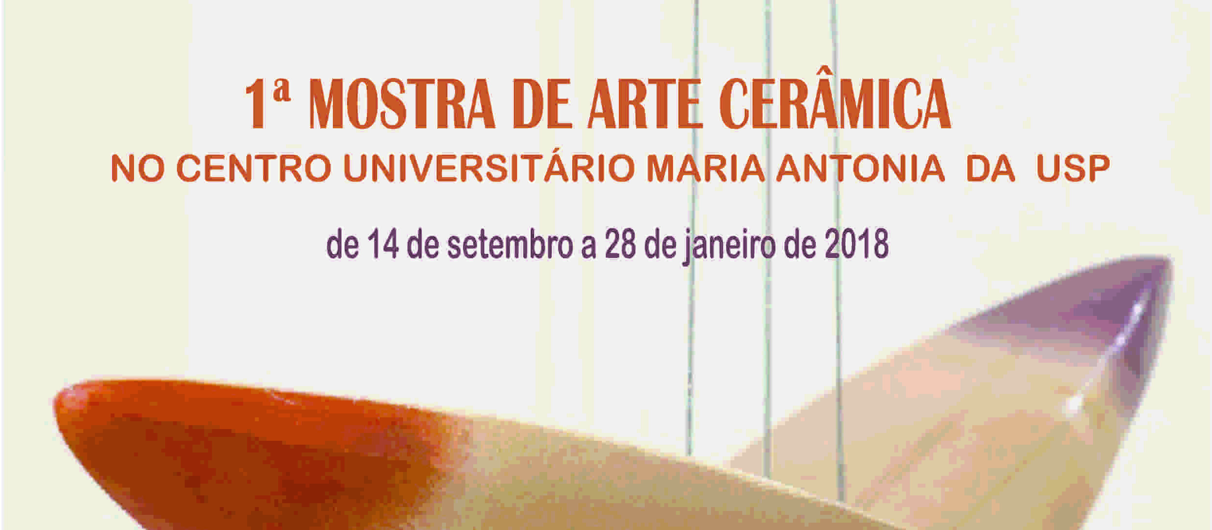 Exposição gratuita reúne obras de arte cerâmica no centro de São Paulo