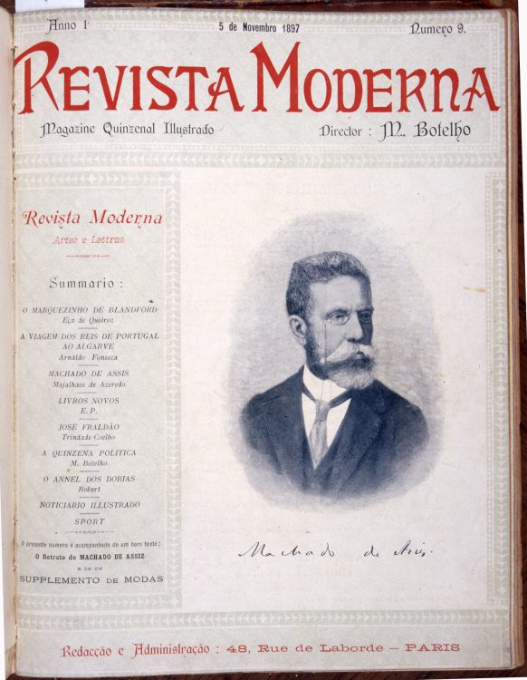 Machado de Assis, Revista Moderna, nº 9, 5nov1897 [Biblioteca Nacional] - Exposicao Brasiliana