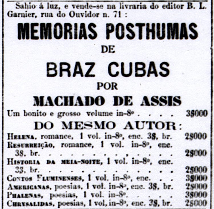 Machado de Assis no jornal - Exposicao Brasiliana