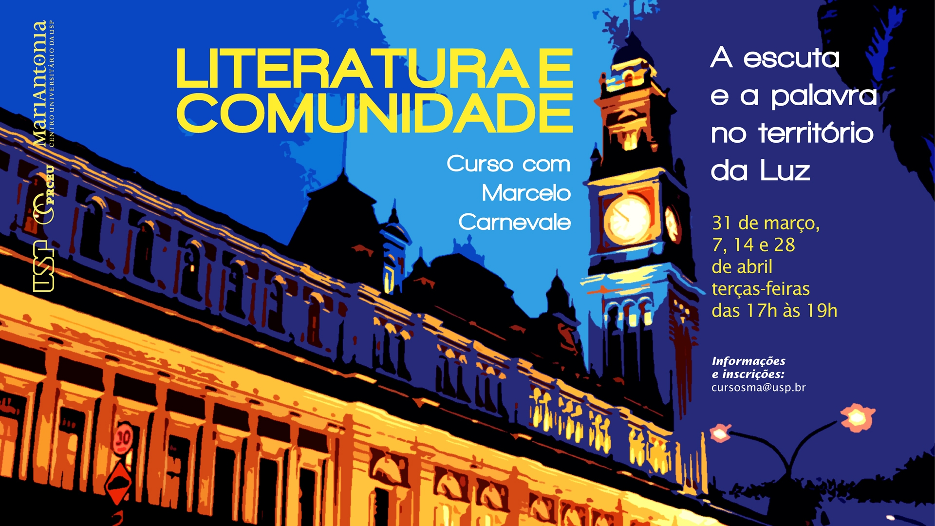 (Português) Literatura da região da Luz é tema de curso no Maria Antonia
