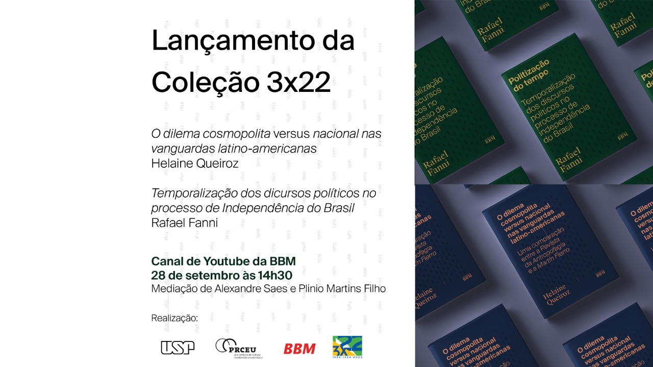 Biblioteca Brasiliana convida para lançamento da Coleção 3×22