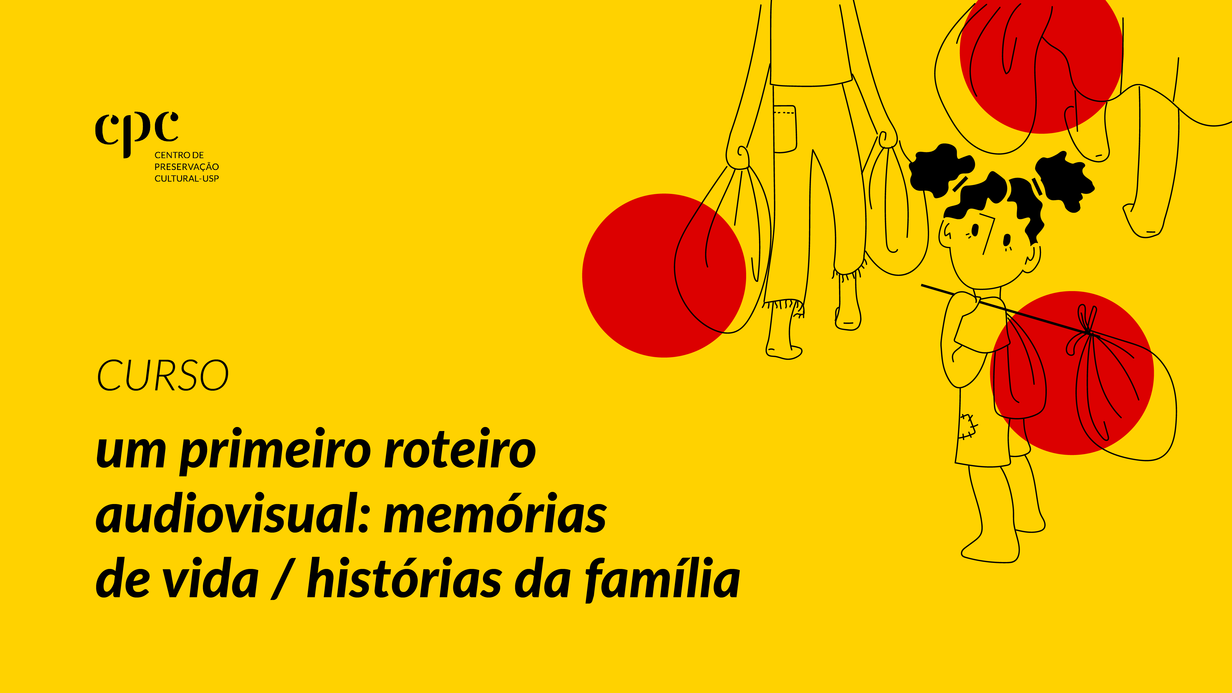 (Português) Curso gratuito de elaboração de roteiro audiovisual sobre histórias pessoais