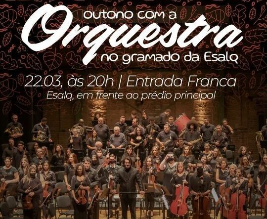 Orquesta Educativa de Piracicaba inaugura temporada en el campus Luiz de Queiroz