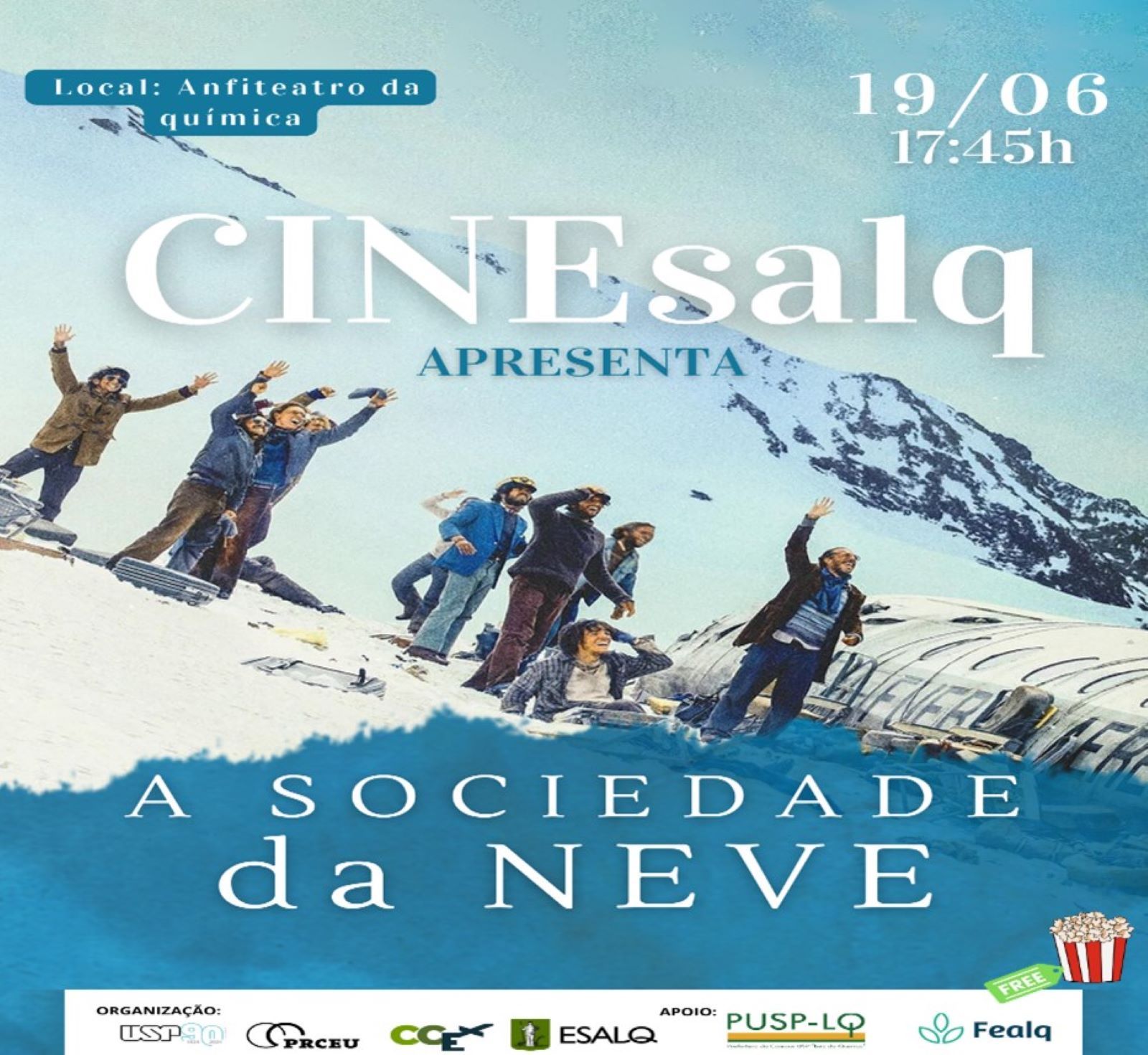 (Português) Projeto Cultura Viva no Campus: CINEsalq – A Sociedade da Neve