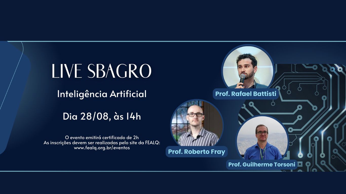 Live SBAgro: Inteligência Artificial